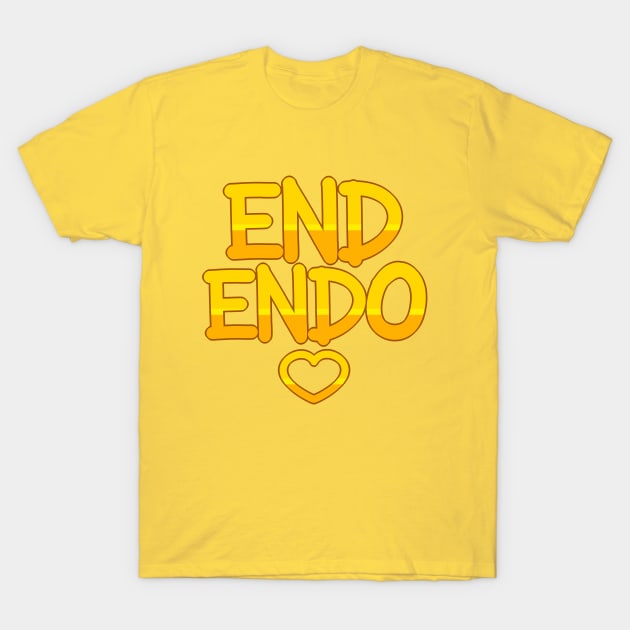 End Endometriosis T-Shirt by leashonlife